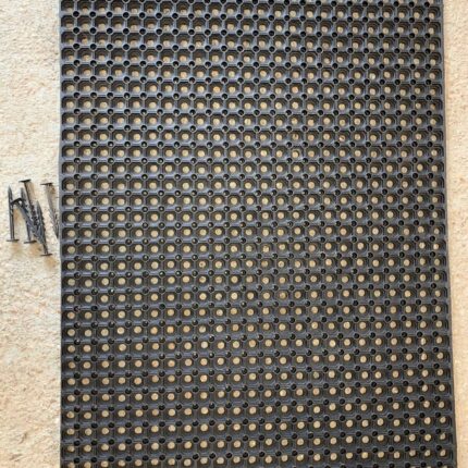 22mm Rubber Grass Mat - Premium (12pcs - 50 fixings)