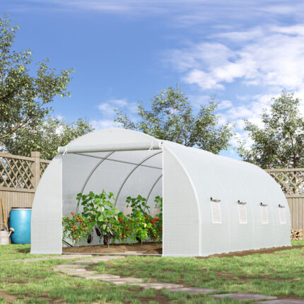 6x3x2m Polytunnel Greenhouse