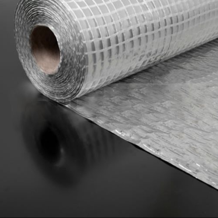 Aluminium Foil Membrane – Vapour Barrier and Thermal Insulation – 1m x 50m